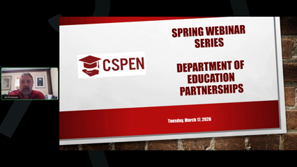 Spring Webinar Series – DOE/DOL Partnership Update